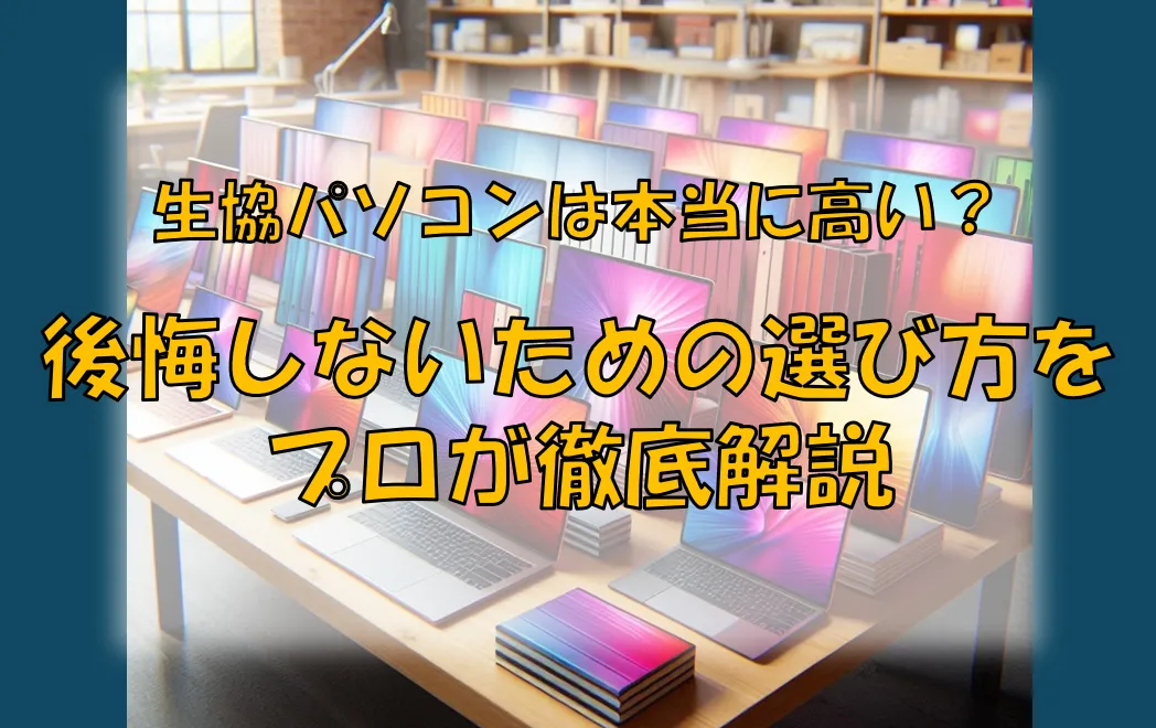 生協パソコンは本当に高い？